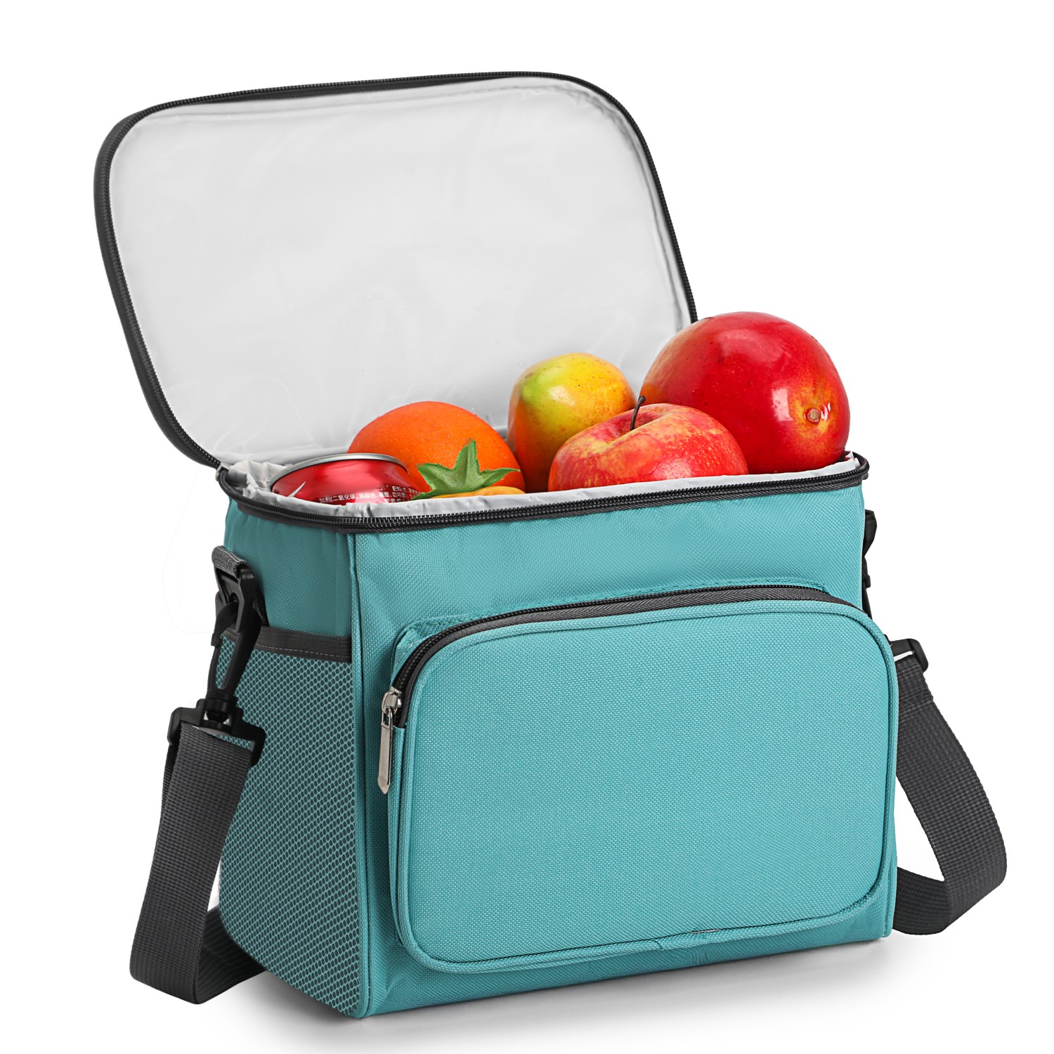 Custom Portable Large Insulated Cooler Tote Bag for Adults Kids 6 Can Adult Lunch Box Fashion PEVA Made Durable Polyester