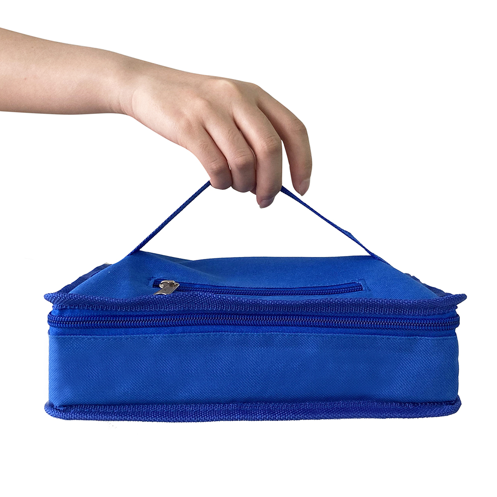 Elegant Roomy Cosmetic Zipper Makeup Organizer Pouch Bag Travel Waterproof Toiletry Storage Bag with Handle