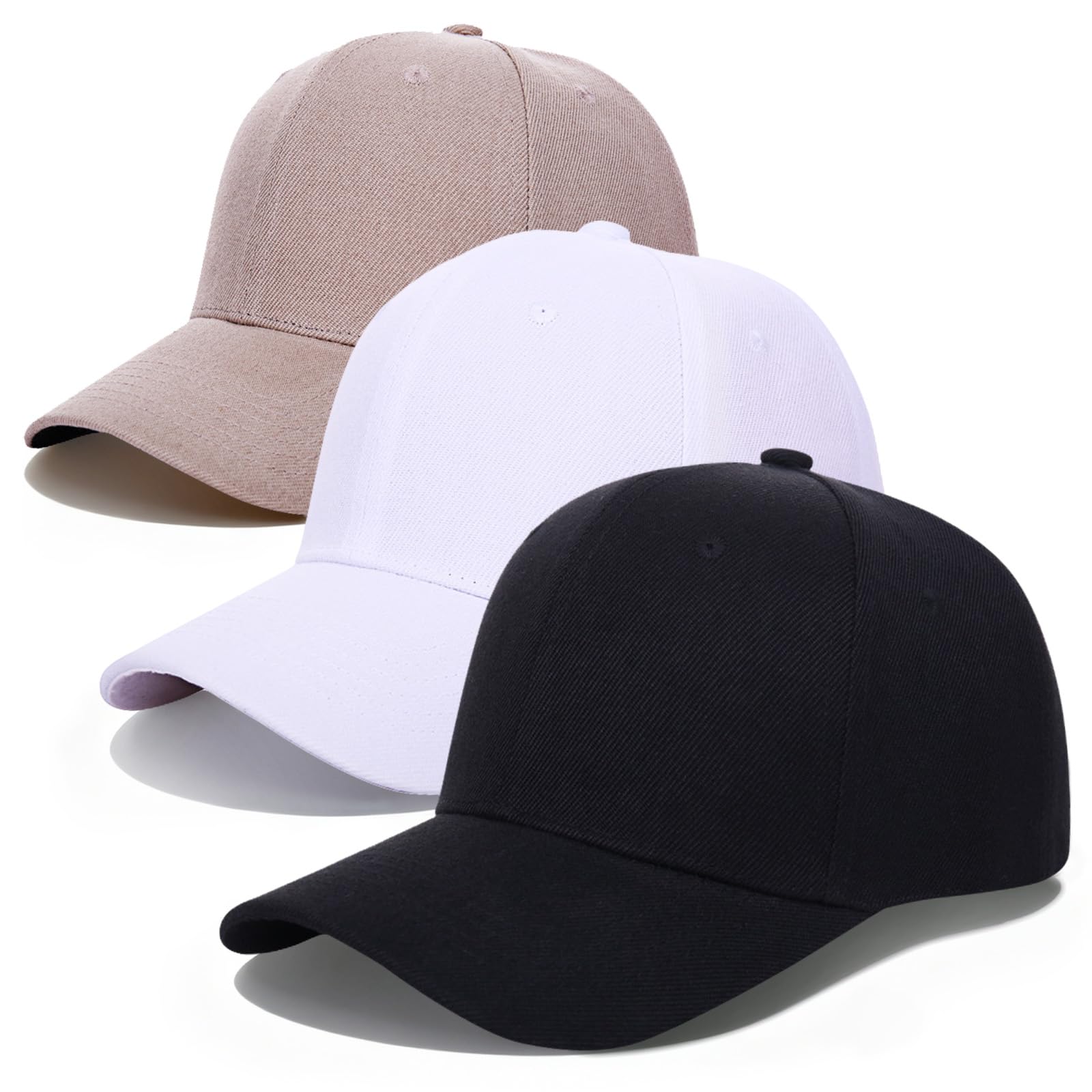 Baseball Cap Dad Hat Adjustable Plain Hats for Men and Women.