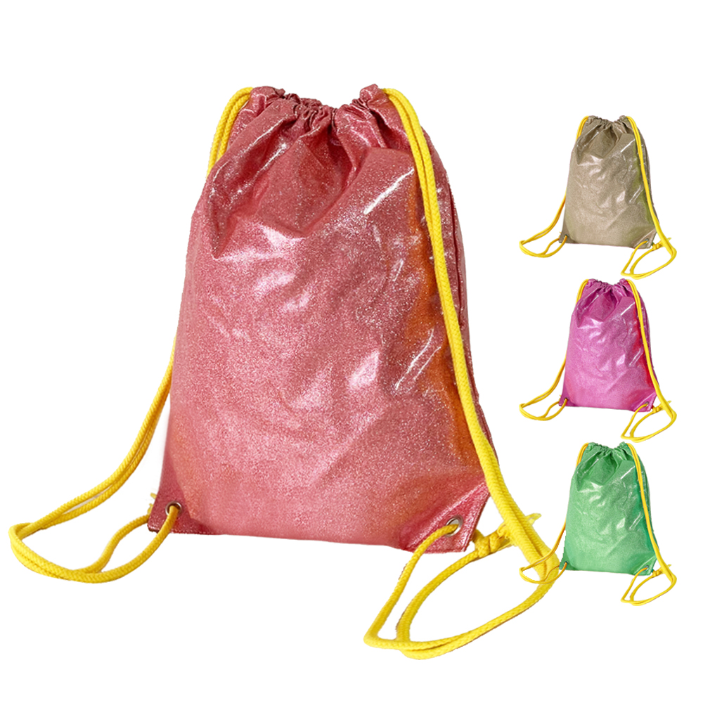 Wholesale Factory Cheap Polyester Custom Adversting Promotional Drawstring Back Pack Bag