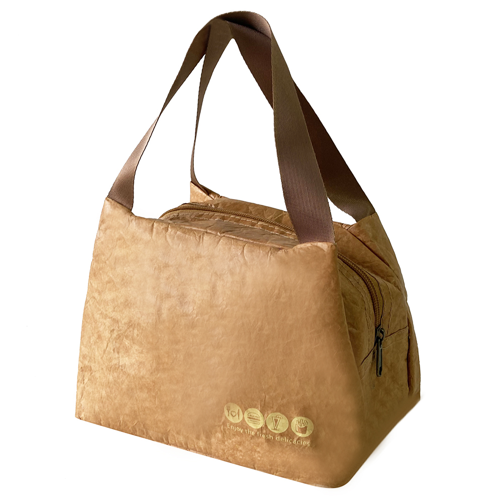 Convenient and Spacious Reusable Waterproof Dupont Cooler Bags Custom Tyvek Custom Printed Insulated Food Insulated Cooler Bags