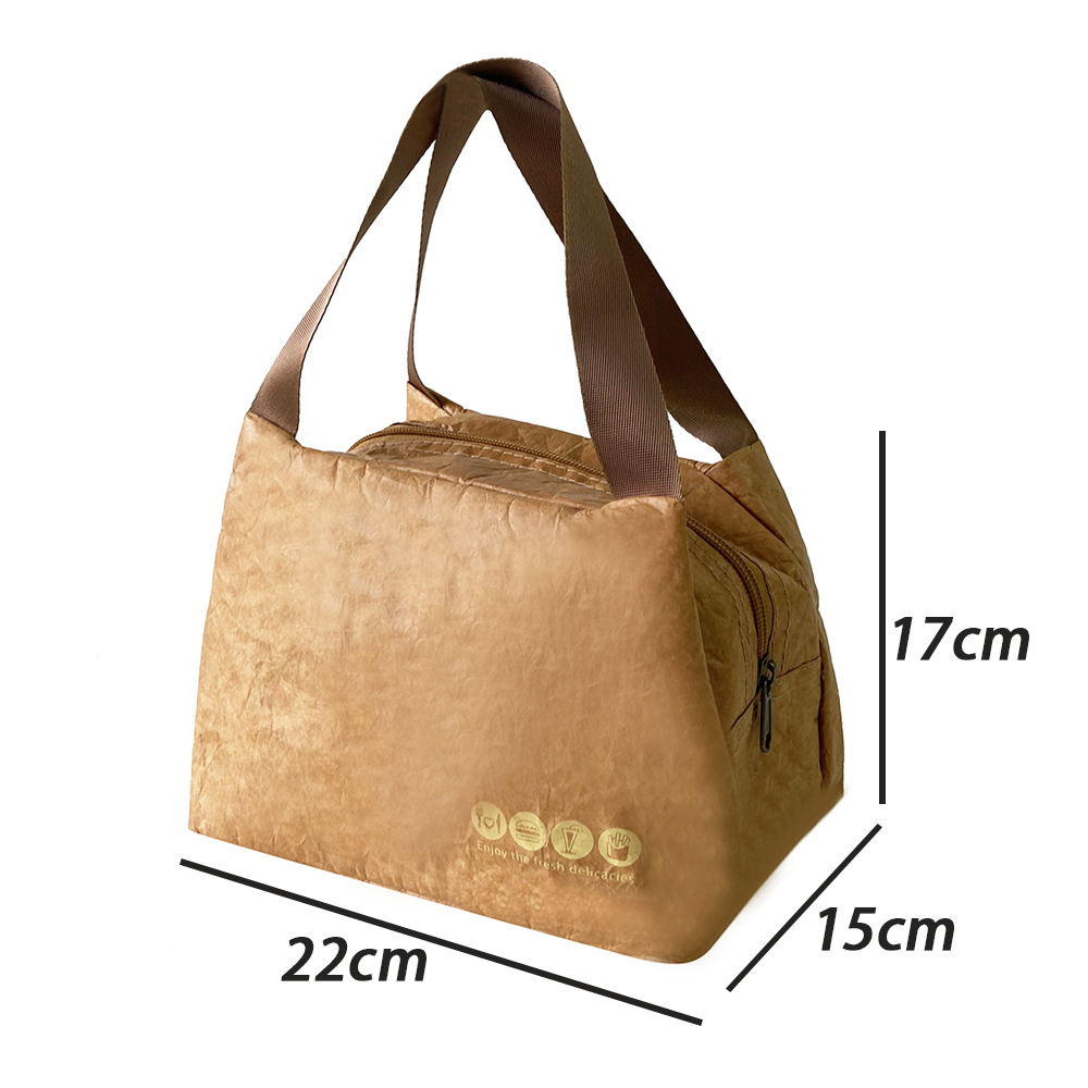 Convenient and Spacious Reusable Waterproof Dupont Cooler Bags Custom Tyvek Custom Printed Insulated Food Insulated Cooler Bags