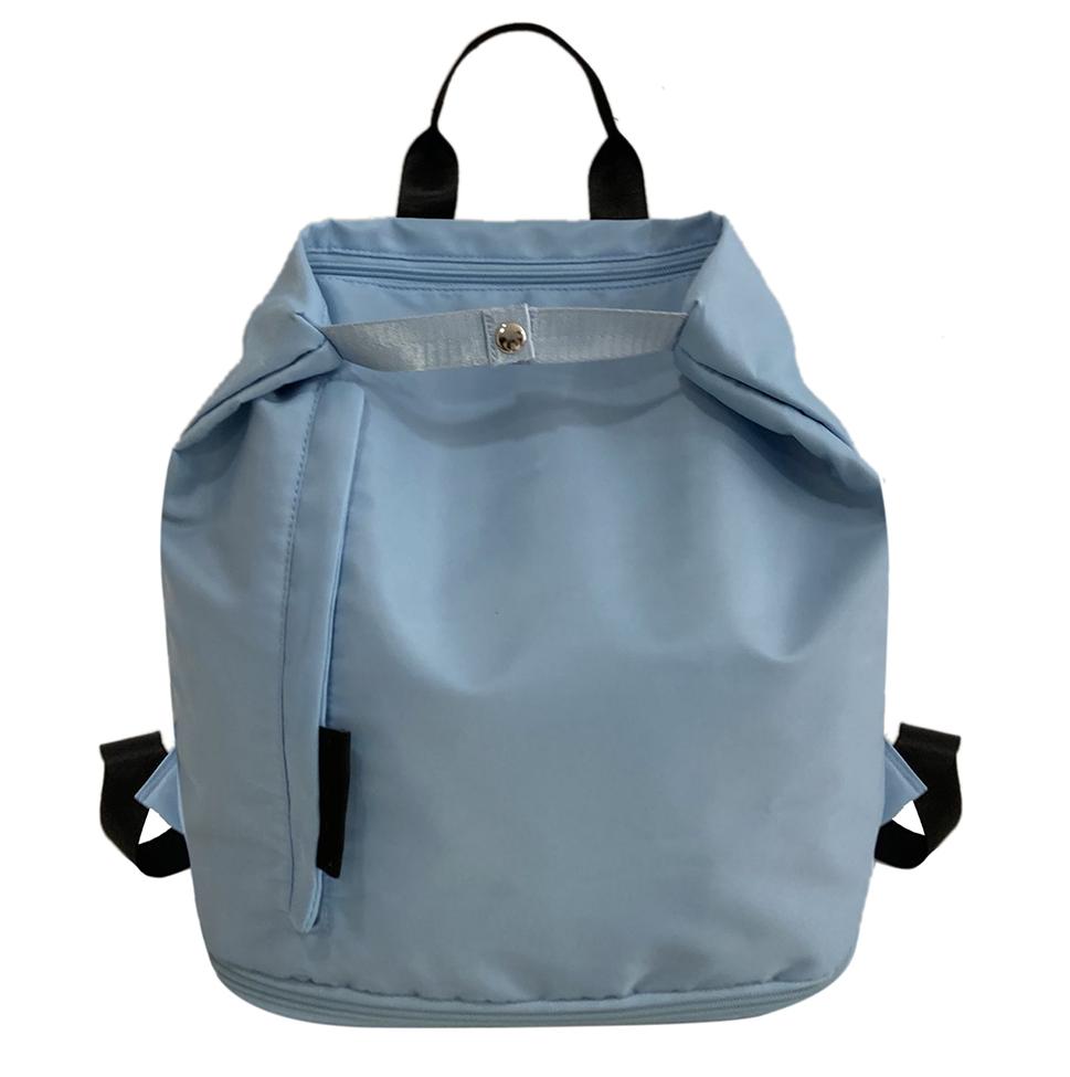 Unisex Fitness Gym Bag With Custom Logo Lightweight Workout Drawstring Bag Waterproof Nylon Soft Style Drawstring Backpacks