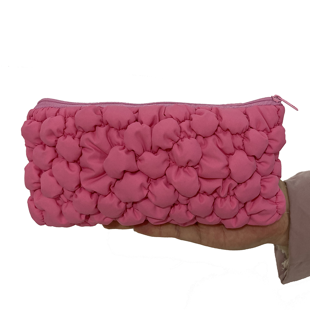 Wholesale Custom Logo New Fashion Style Large Capacity Makeup Cosmetic Pouch Portable Beauty Storage Zipper Cosmetic Bag