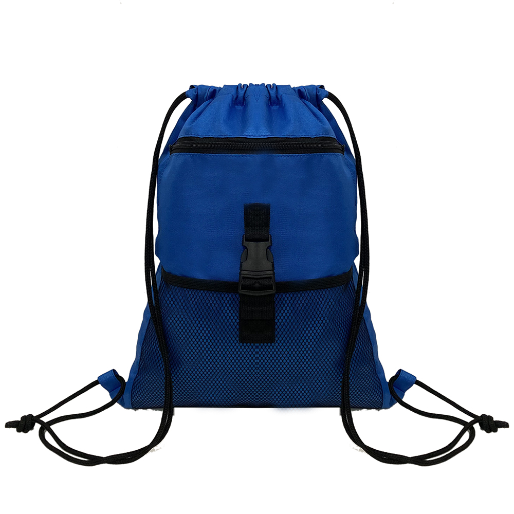 High Quality Custom Logo Waterproof Drawstring Backpack Polyester Easy Carring Gym Sports Travel Lightweight Drawstring Bckpacks Bag
