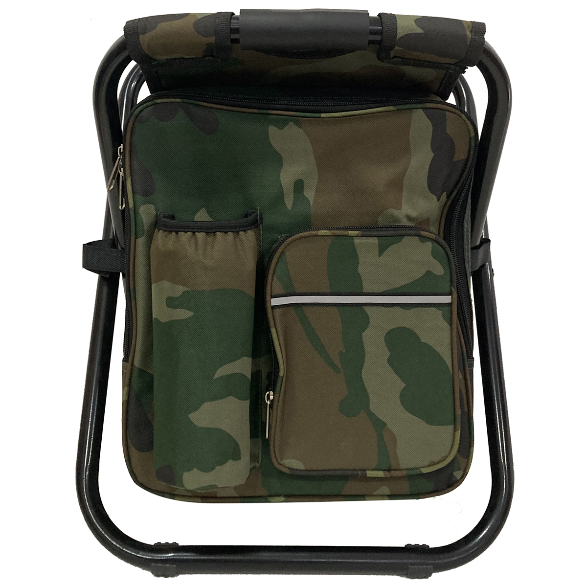 Outdoor Folding Chair Camping Fishing Chair Stool Portable Backpack Cooler Insulated Picnic Tools Chair