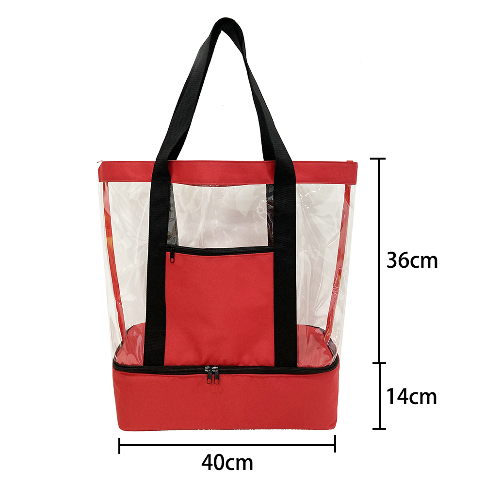 Large Storage Capacity Waterproof Travel Holiday Outdoor Wash Tote Bathing Swimming Wash Mesh Beach Bag