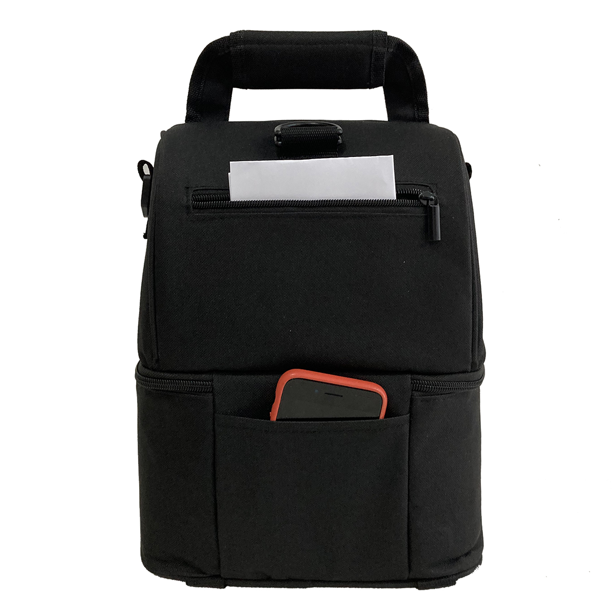 Breastmilk Cooler Bag with 2 Ice Pack, Breast Pump Bag with Cooler, Double Layer Breast Milk Baby Bottle Cooler Bag