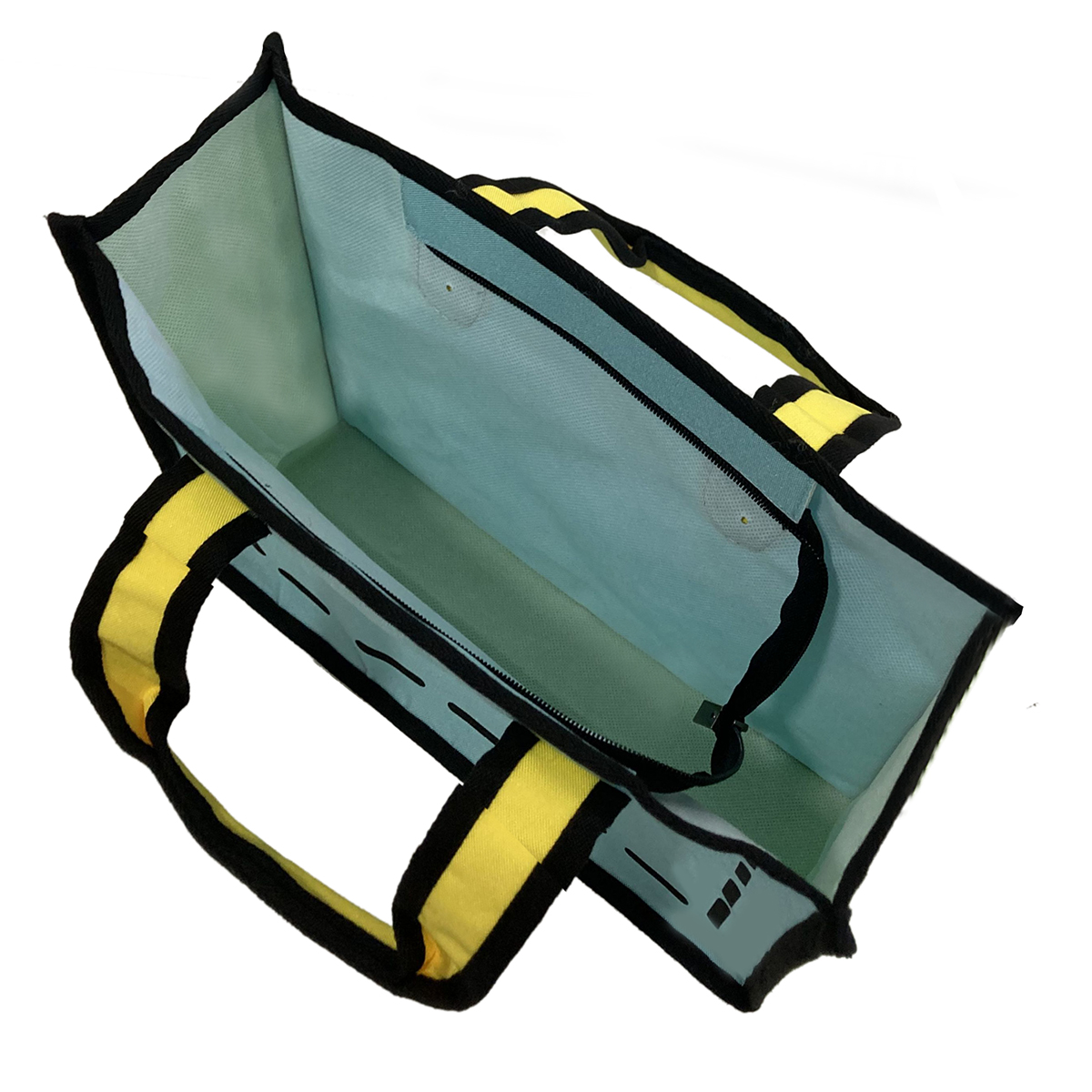 2026 New Design Custom Logo Simple Design Mix Color Tote Bag