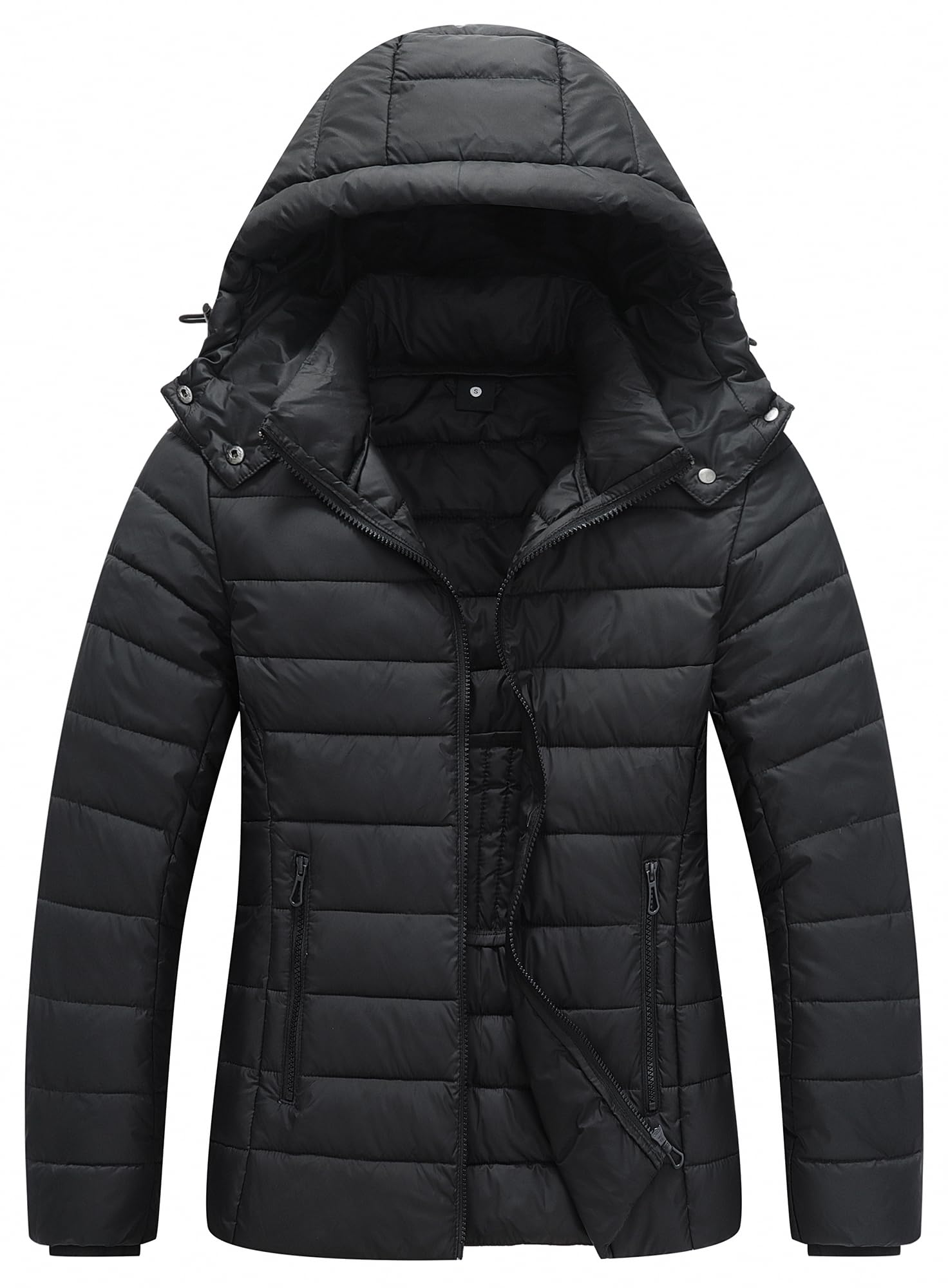 Winter Coat Lightweight Waterproof Puffer Jacket - Quilted Short Down Coat for Women, Warm Winter Jacket