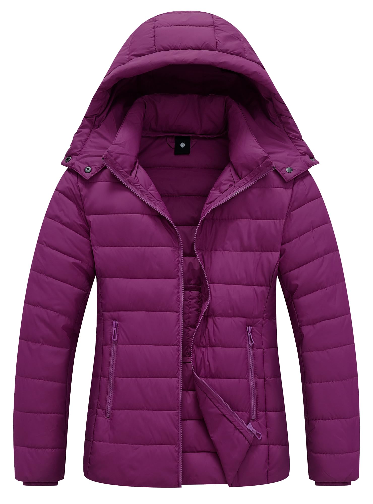 Winter Coat Lightweight Waterproof Puffer Jacket - Quilted Short Down Coat for Women, Warm Winter Jacket