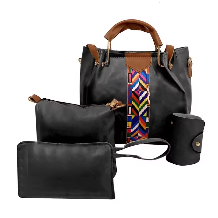 Fashion Ladies Hand Designer Bags Cheap Price Lady Handbag Women Bag Sets PU Handbags 4 Pcs in 1 Set