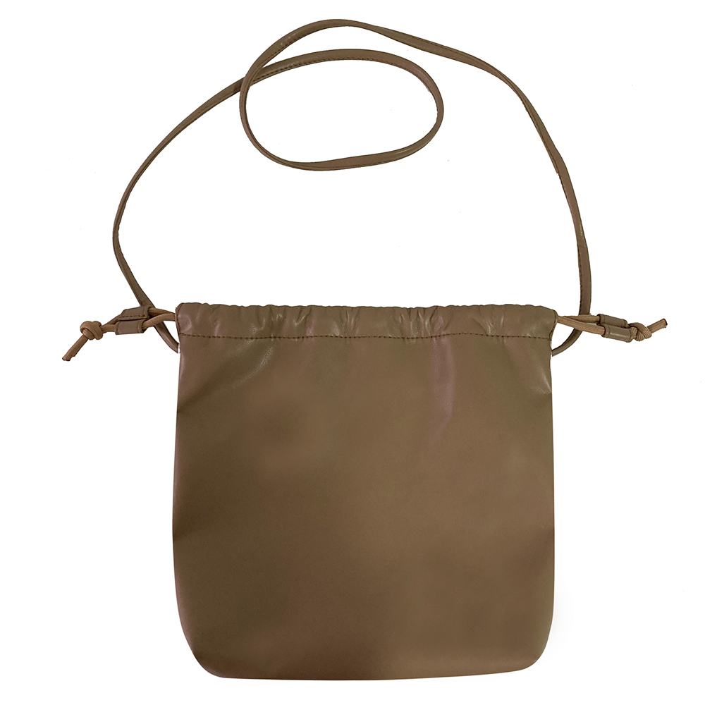 Hot Selling Custom logo Large Capacity Split Sling Small Crossbody Cell Phone Drawstring Durable Messenger Bag