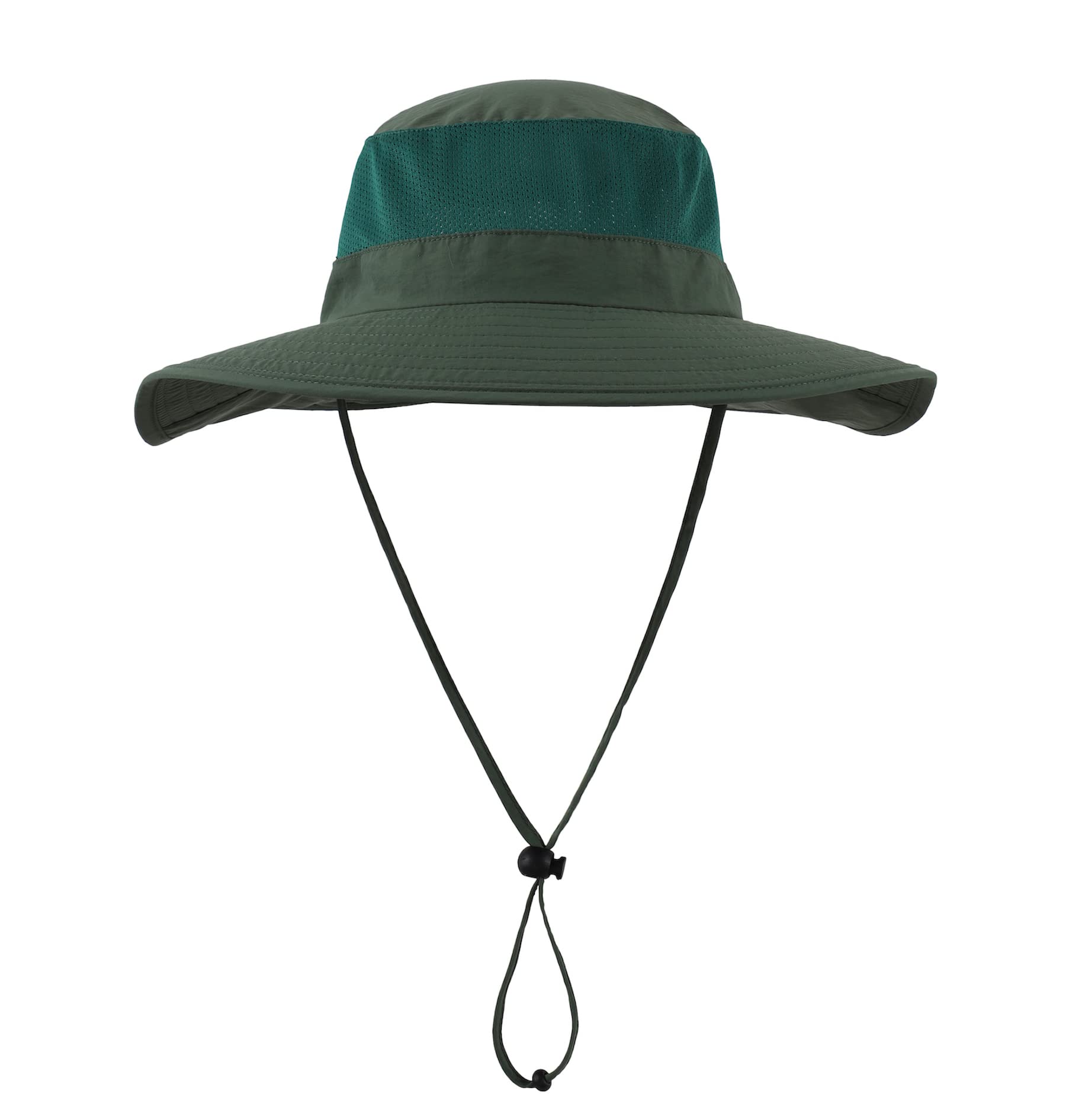Home Preferred Outdoor UPF50+ Mesh Sun Hat with Wide Brim and Neck Flap for Fishing