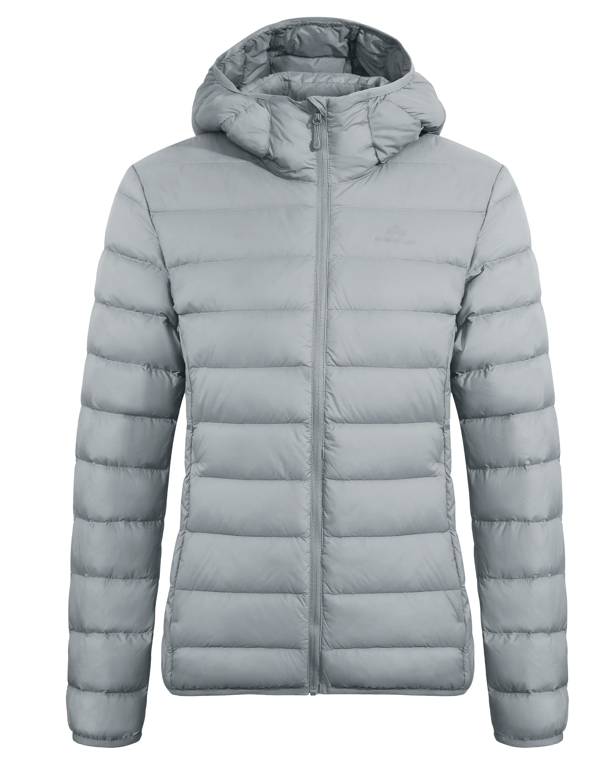 Women's Packable Down Puffer Jacket Ultralight Water Resistant Puffy Winter Coats with Hood Warm for Travel