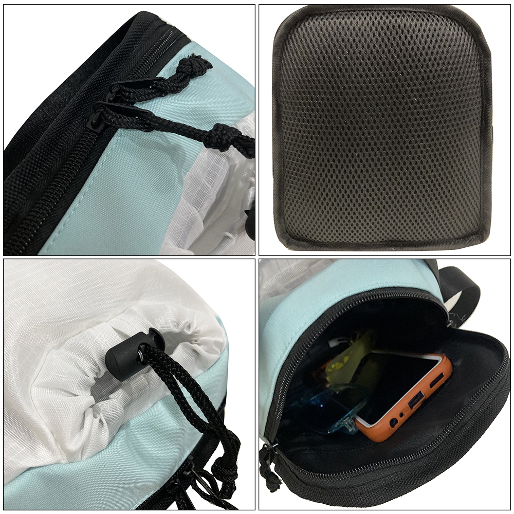 Fashionable Personalized Drawstring Portable Crossbody Bag for Outdoor Sports Leisure Work Mountain Camping Shoulder Bag