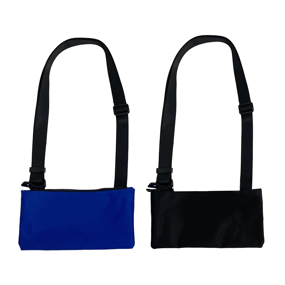 New Custom Wholesale Recycled Crossbody Bag Case Handle Gift Casual Outdoor Sling Bag Zipper Closure Shoulder Bag