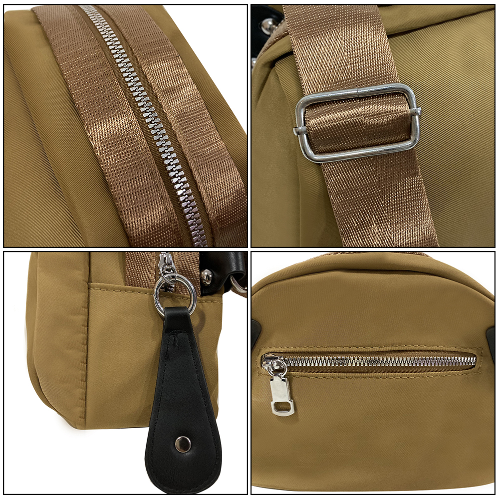 Wholesale Alibaba Verified Supplier OEM Women's Nylon Sling Bags Custom Ladies Fashion Women's Shoulder Bags for Ladies