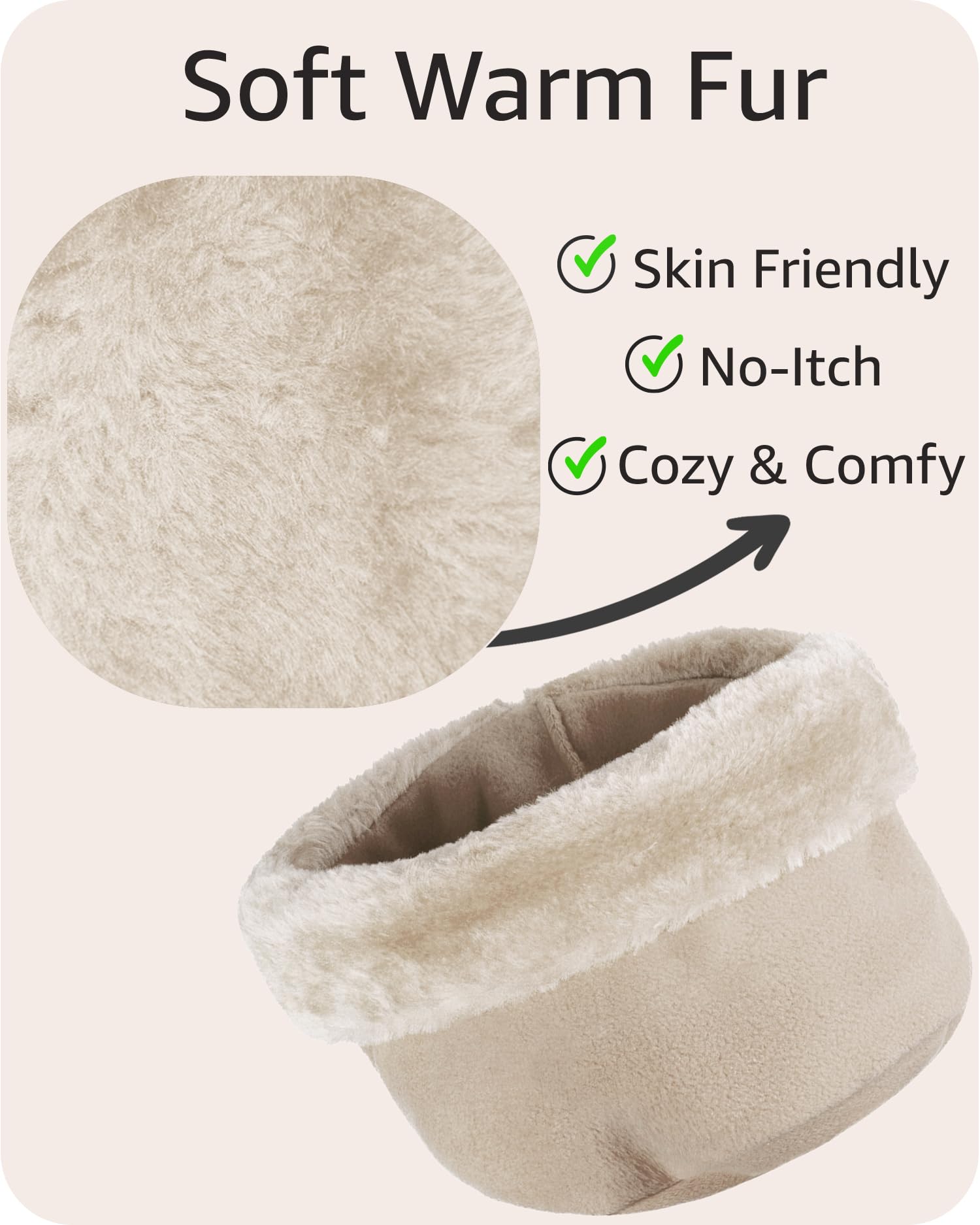 Women's warm wool winter - Women's hat and gloves set + Hat, gloves, scarf.