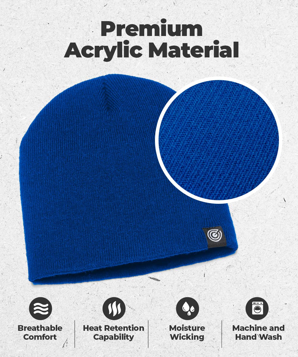 Original unhooded cap - Soft knitted unhooded cap - Warm and durable