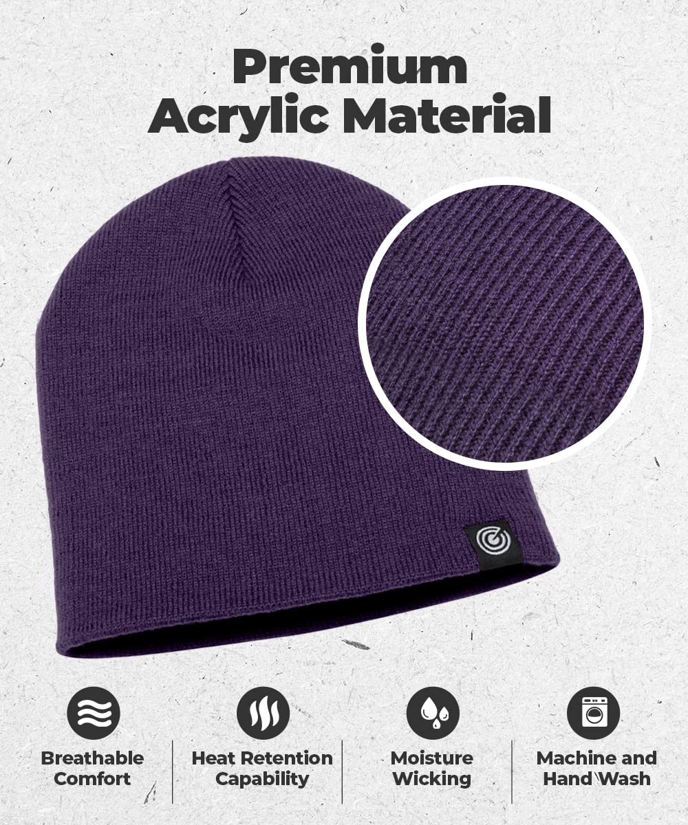 Original unhooded cap - Soft knitted unhooded cap - Warm and durable