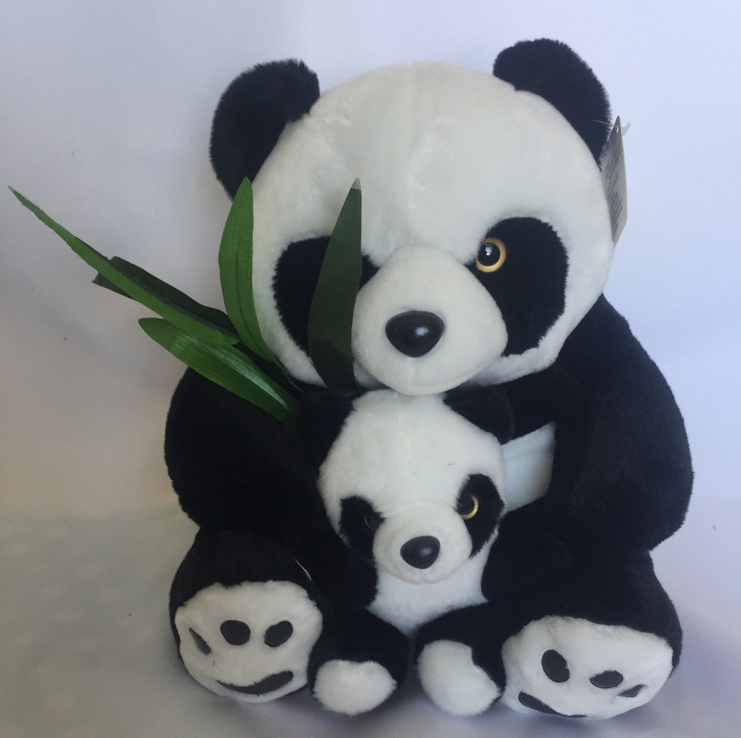 Kawaii Giant Bear Panda Doll Creative Plush Toy Squishy Teddy Bear Stuffed Animal Toy for Girls Valentine's Day Gift