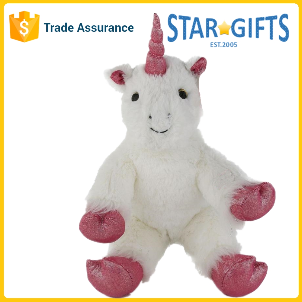 Wholesale Unicorn Plush Doll Girl Baby Stuffed Animal Horse Cartoonish Soft Plush Toy Pegasus Anime Merchandise Birthday Gift