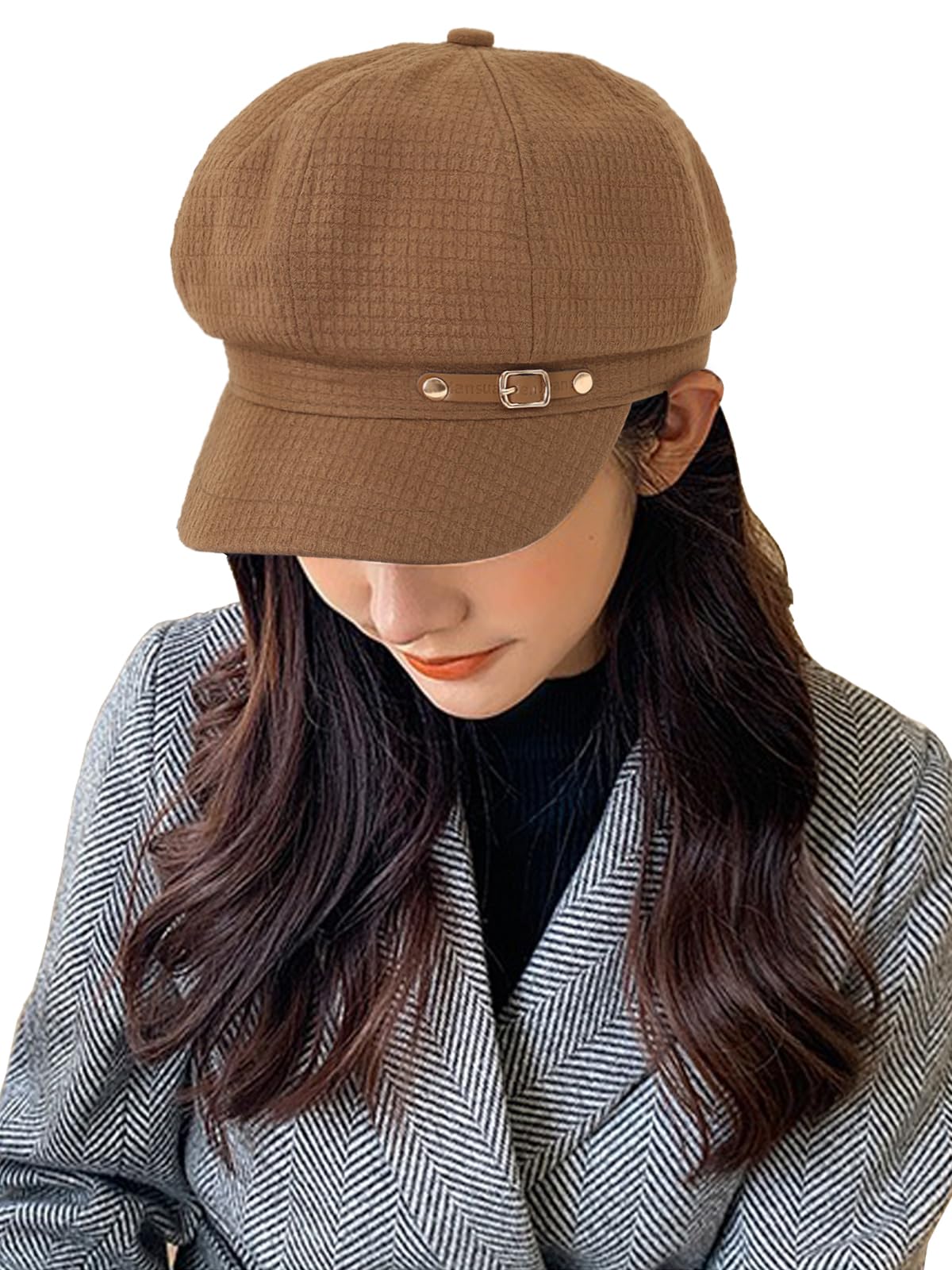 Women's beret newsboy hat - classic fallwinter hat