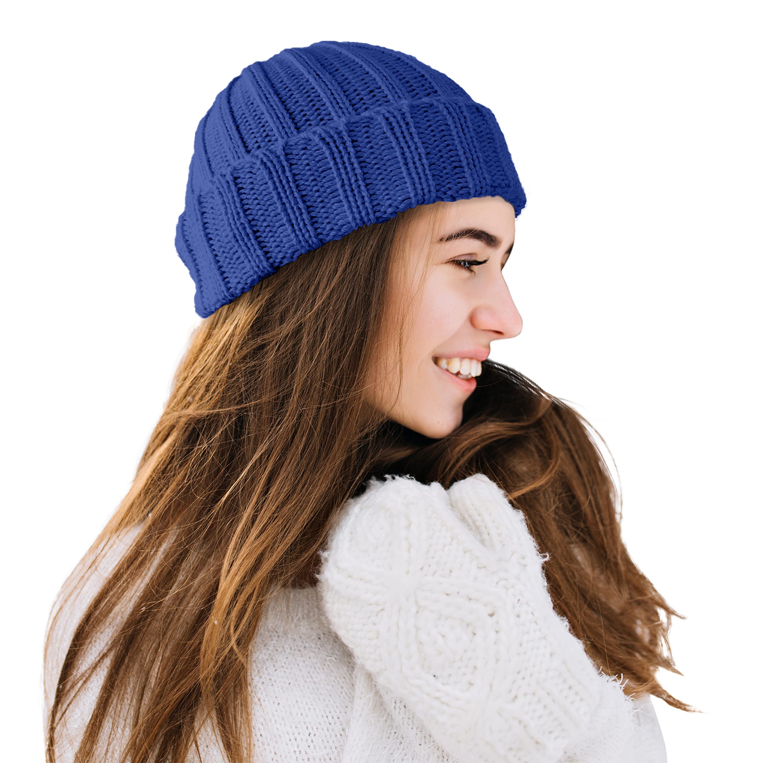 Peruvian alpaca fur men's and women's warm and soft fringed casual brimless hats, suitable for both men and women, all sizes available