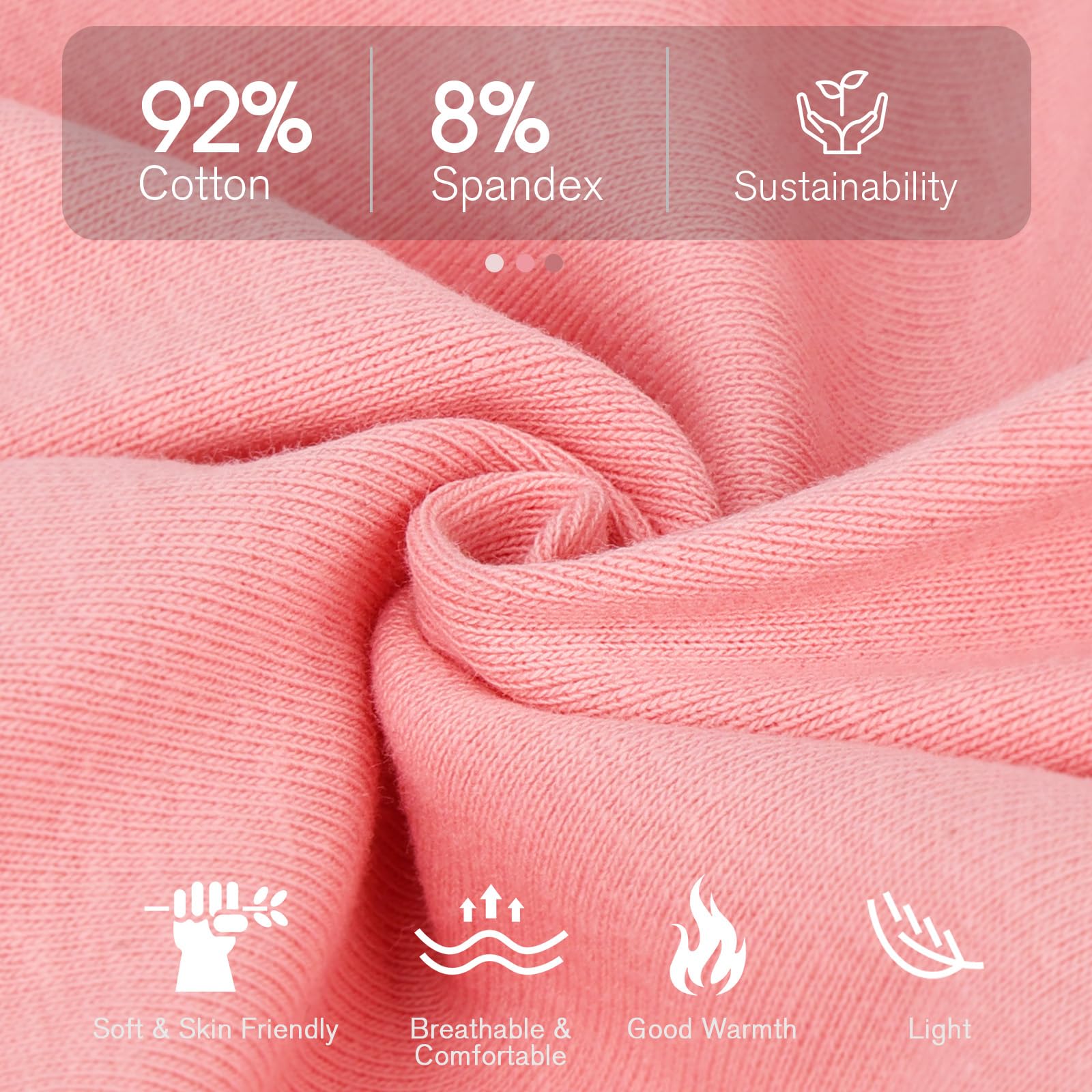 Leisure brimless hat - Women's Men's - Soft cotton - Chemotherapy cap - Double-layered warm cap - Suitable for daily wear and transitional seasons