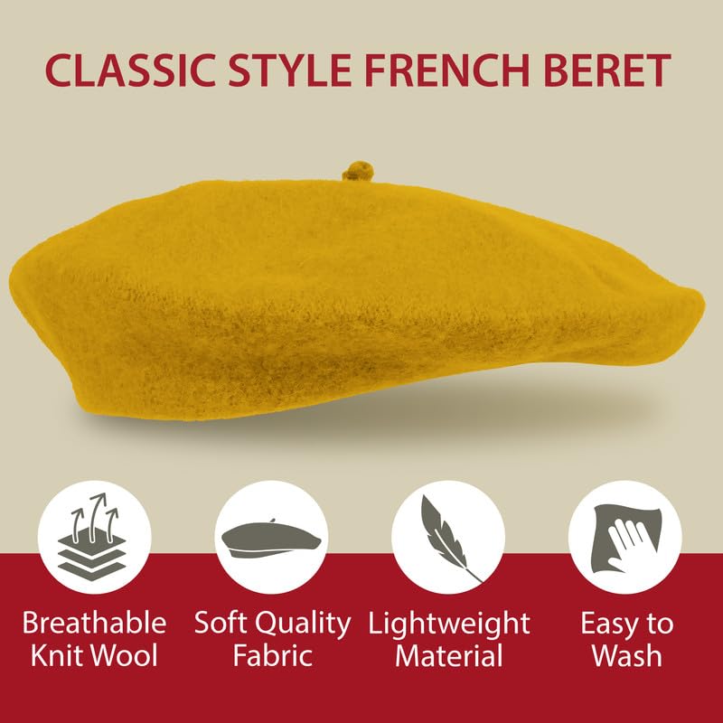 Women's kangaroo beanie, classic French fashion accessory