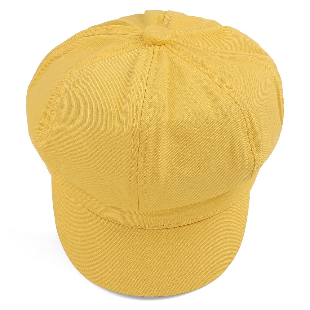 Newspaper boy cap, beret, women's sun hat, paper boy cap, sailor violin cap, adjustable