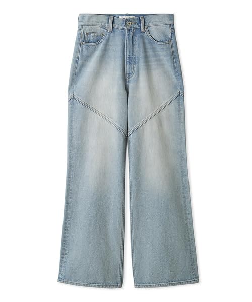 Women's Semi-Flare Straight Denim Pants