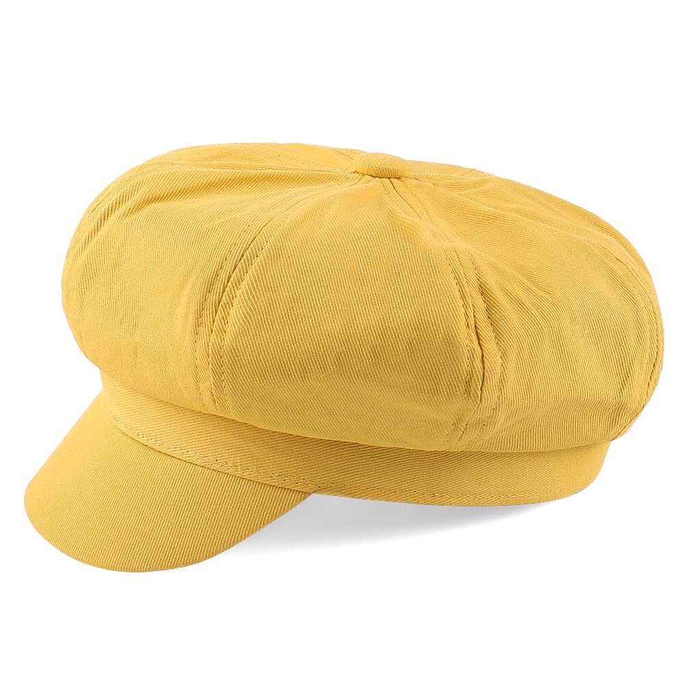 Newspaper boy cap, beret, women's sun hat, paper boy cap, sailor violin cap, adjustable