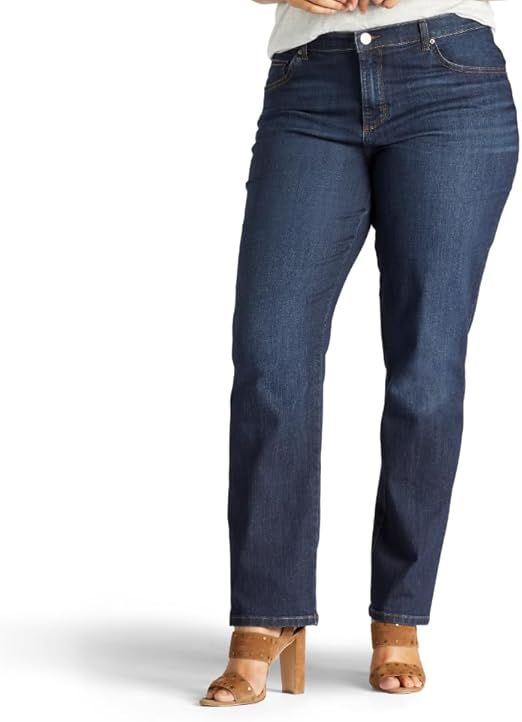 Women's Plus Size Relaxed Fit Straight Leg Jean