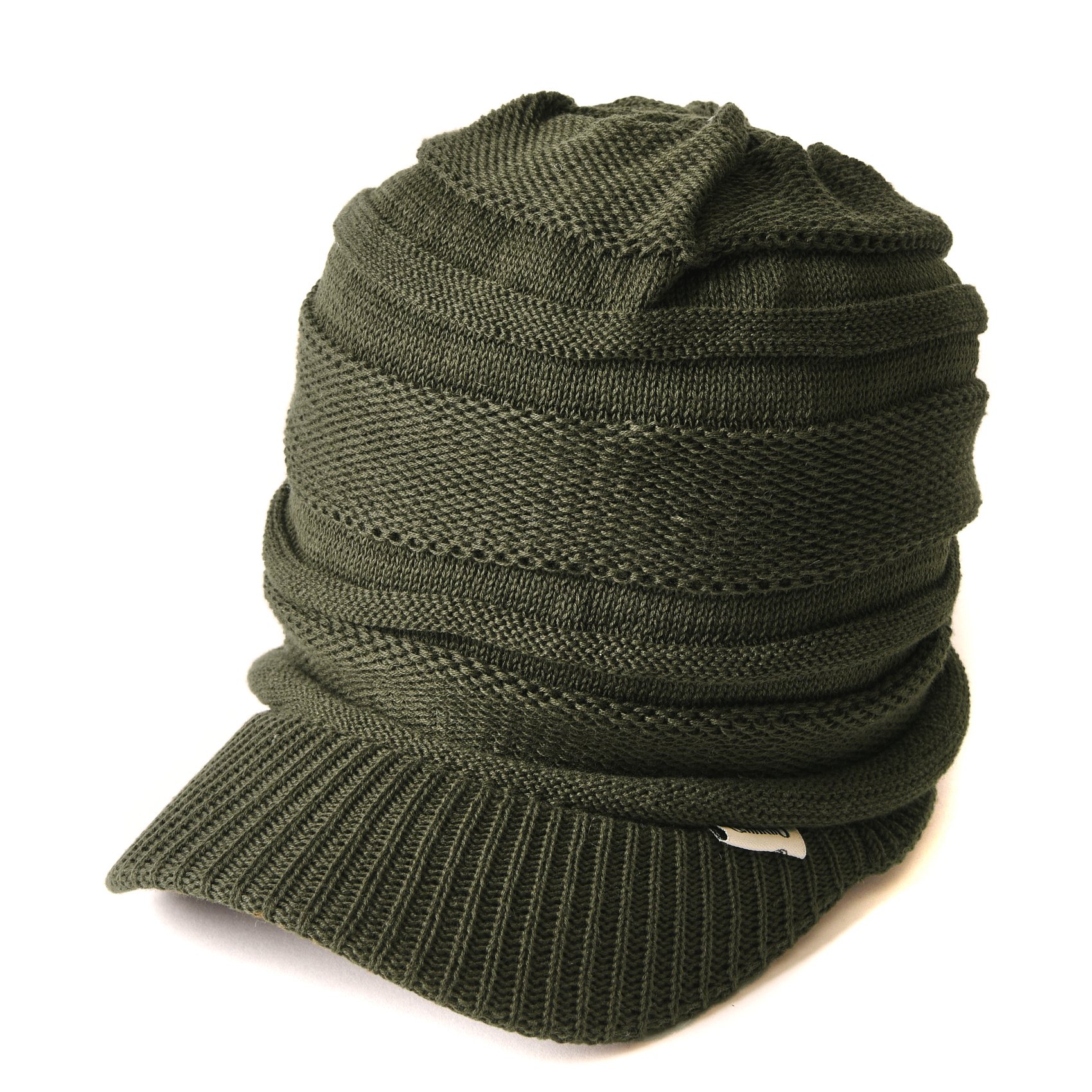 Men's summer knitted brimless hat - Women's casual sun hat for winter, loose and comfortable knitted design