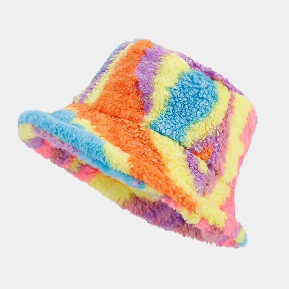 Ladies' winter fisherman hat, warm and cozy, cute and soft faux fur fisherman hat