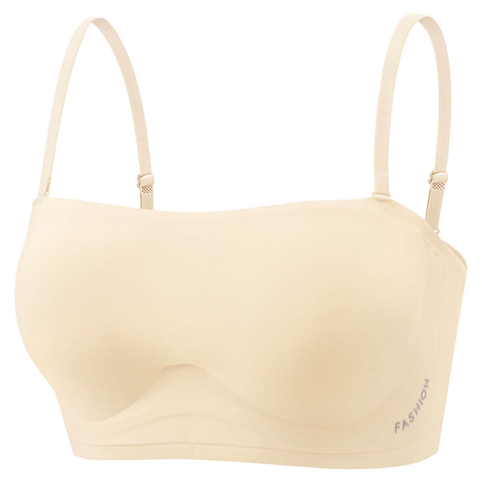 Womens Wireless Seamless Bras No Underwire Square Neck Push Up Bras Full Coverage Bralette Adjustable Supportive Bra