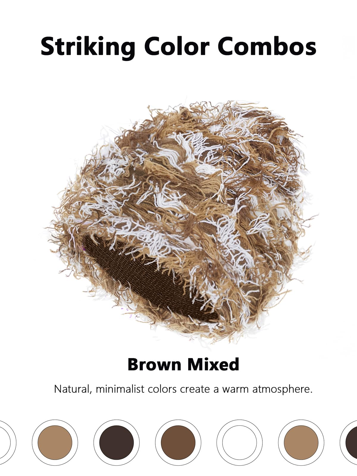 Weathered without brim hat, warm and all sizes men's and women's winter fashionable knitted hat