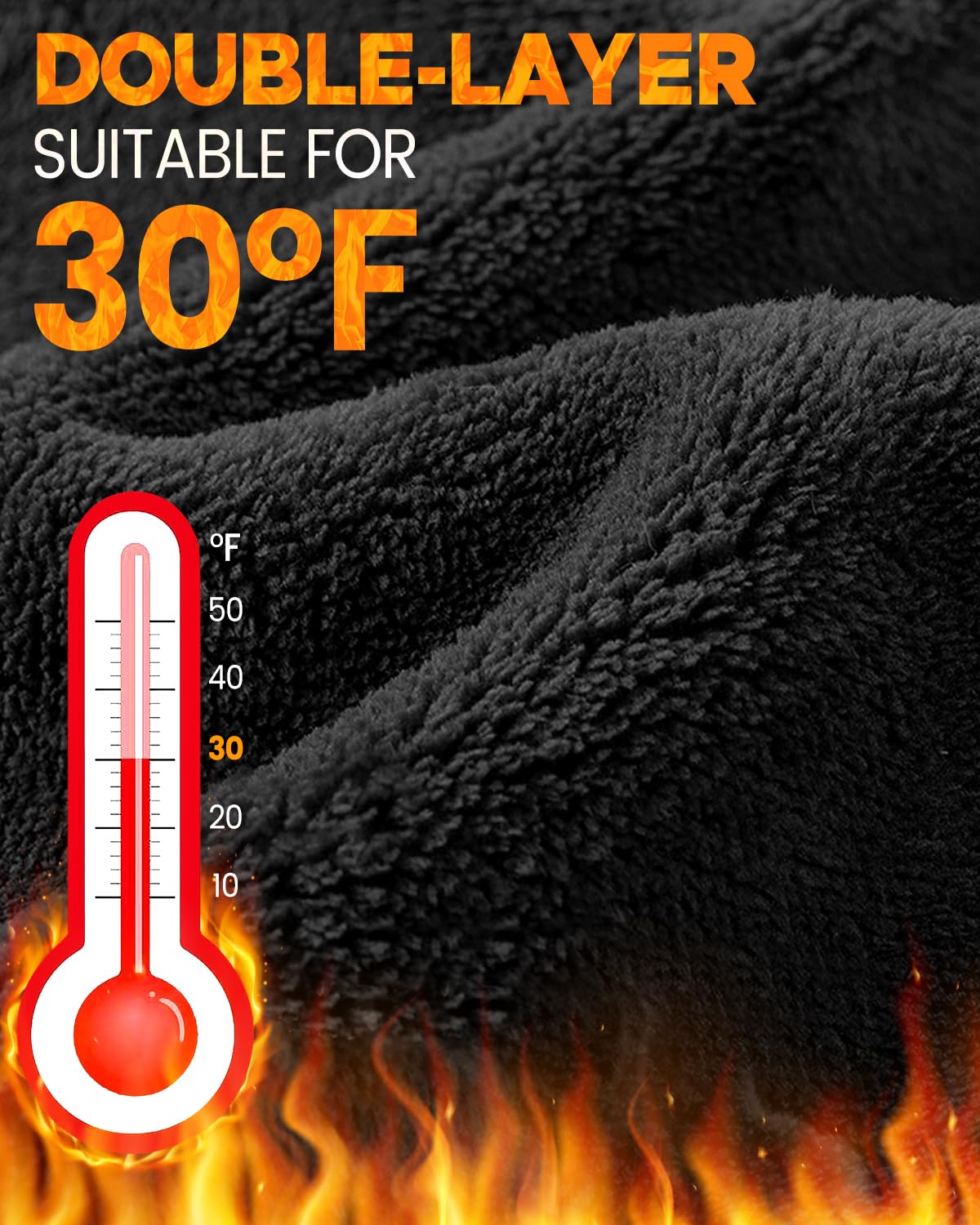 Winter beanie with earflaps - Men's and women's knitted woolen hats without crowns, warm sock hats, outdoor skull caps