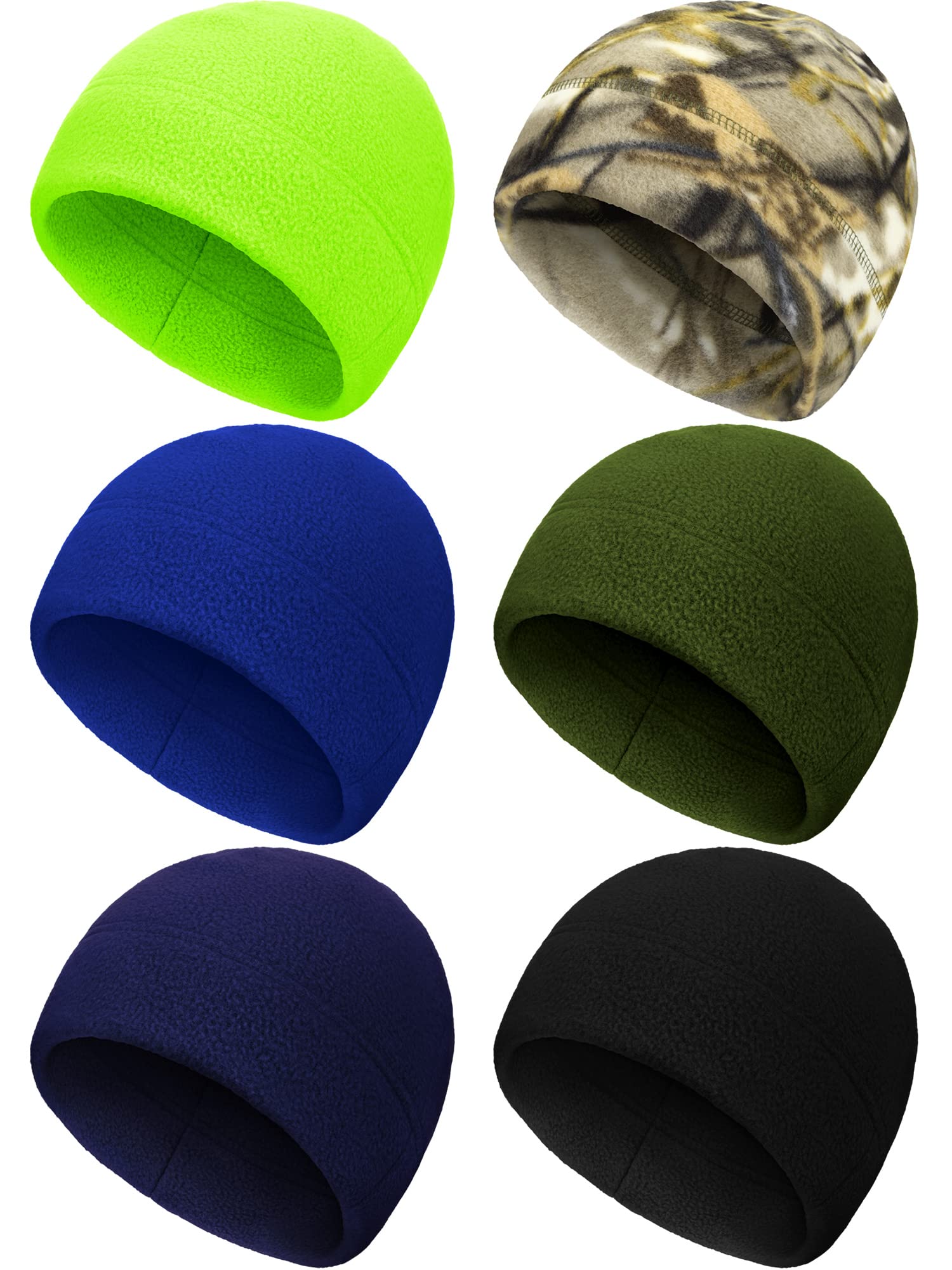 Wool skull cap men's wool beanie winter watch cap warm Arctic beanie thick windproof unisex style suitable for outdoor exercise