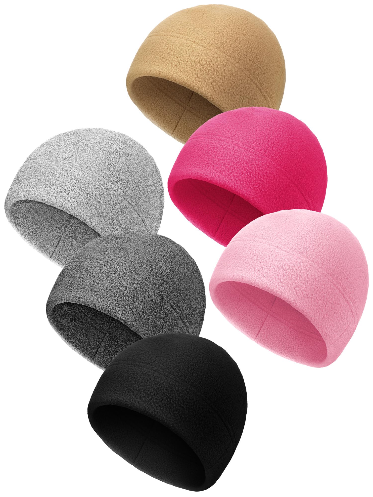 Wool skull cap men's wool beanie winter watch cap warm Arctic beanie thick windproof unisex style suitable for outdoor exercise