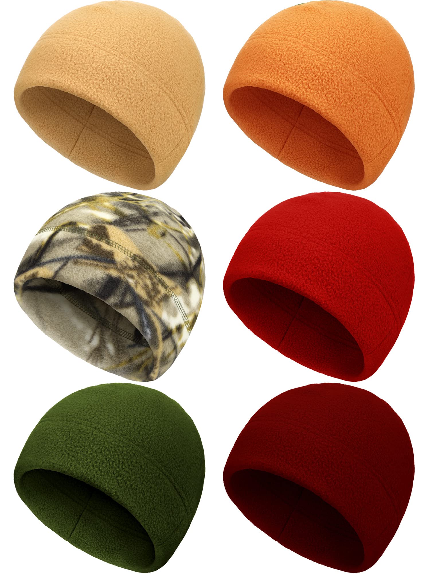 Wool skull cap men's wool beanie winter watch cap warm Arctic beanie thick windproof unisex style suitable for outdoor exercise