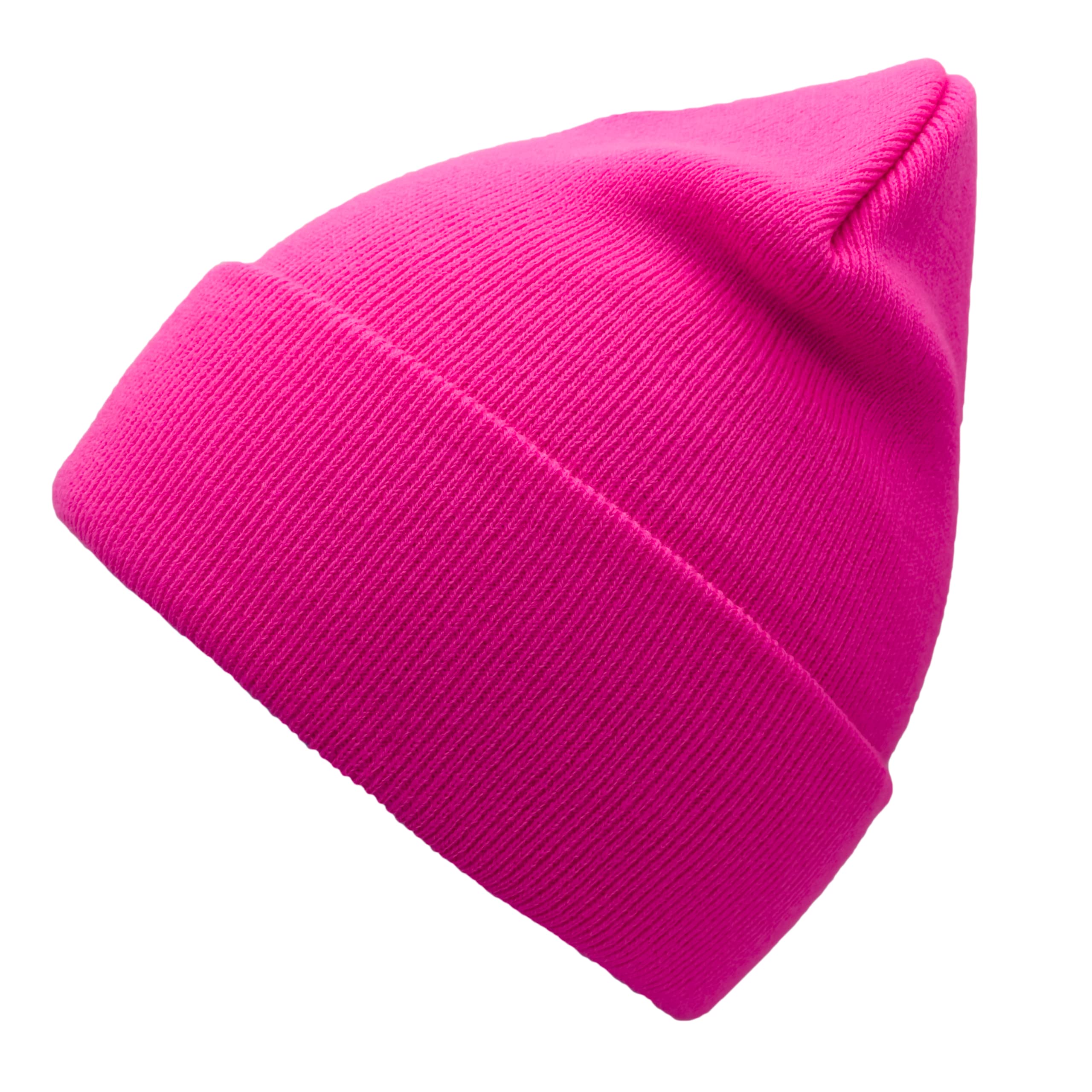 Neutral knitted soft and warm frilled brimmed hat with no peak for winter camouflage style. Suitable for both men and women