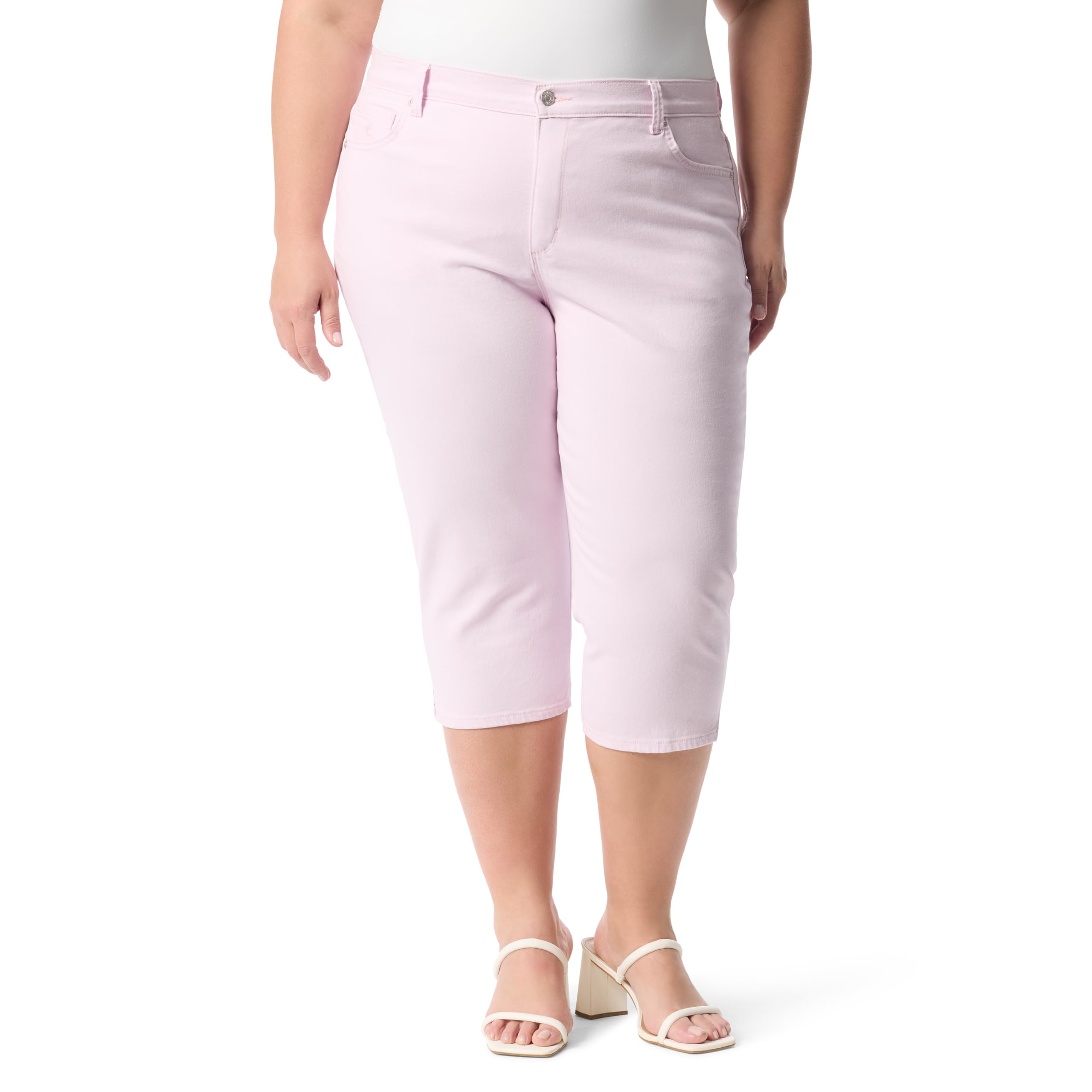 Women's Capri with High Rise Straight Standard