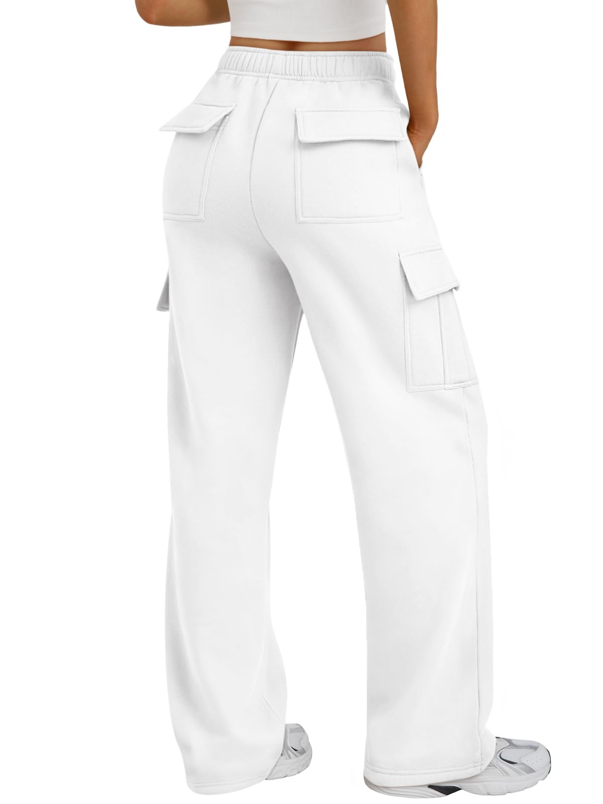 Womens Sweatpants Wide Leg Cargo Barrel Baggy Pants Joggers Fall Clothes Work 2025 Travel Outfits