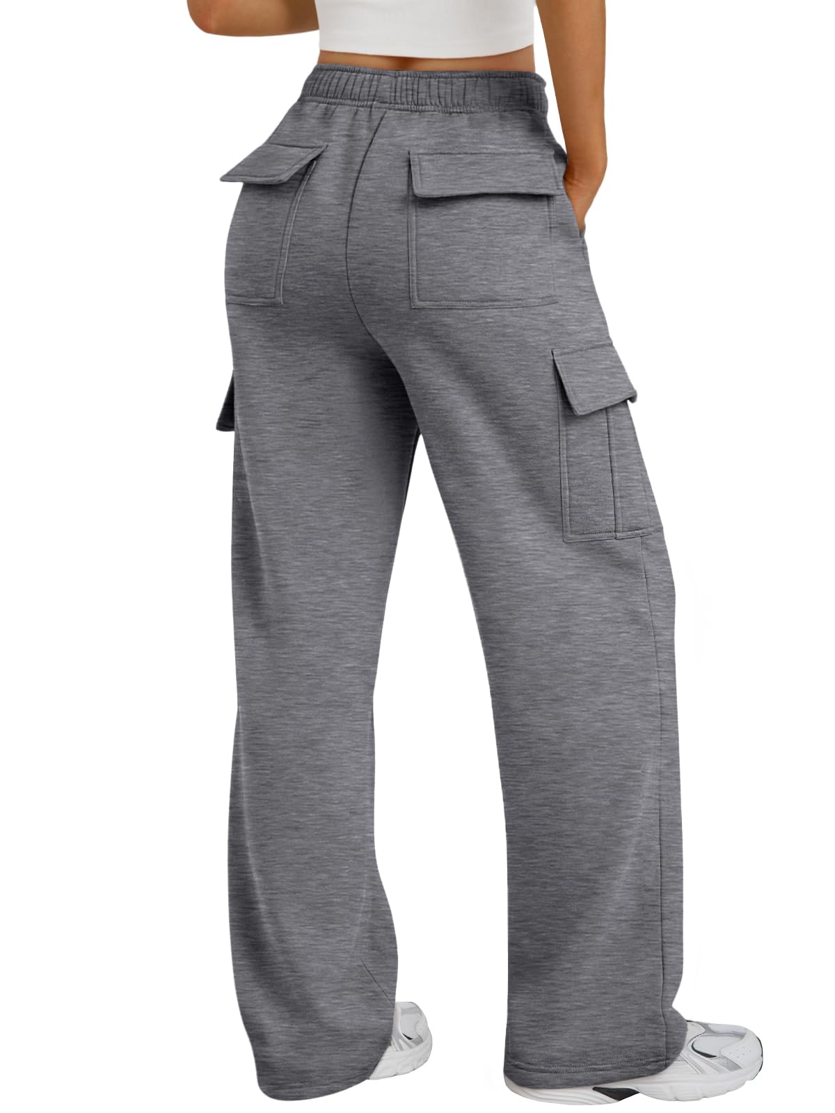 Womens Sweatpants Wide Leg Cargo Barrel Baggy Pants Joggers Fall Clothes Work 2025 Travel Outfits