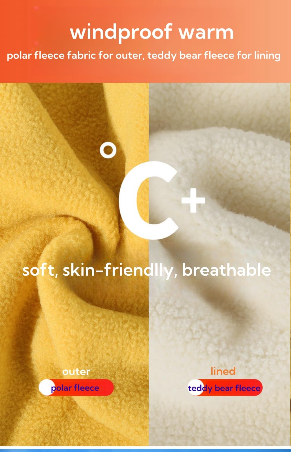 Men's and women's warm wool unhooded winter hat with soft brim, ear cover, windproof for skiing, snow riding, skullcap helmet liner