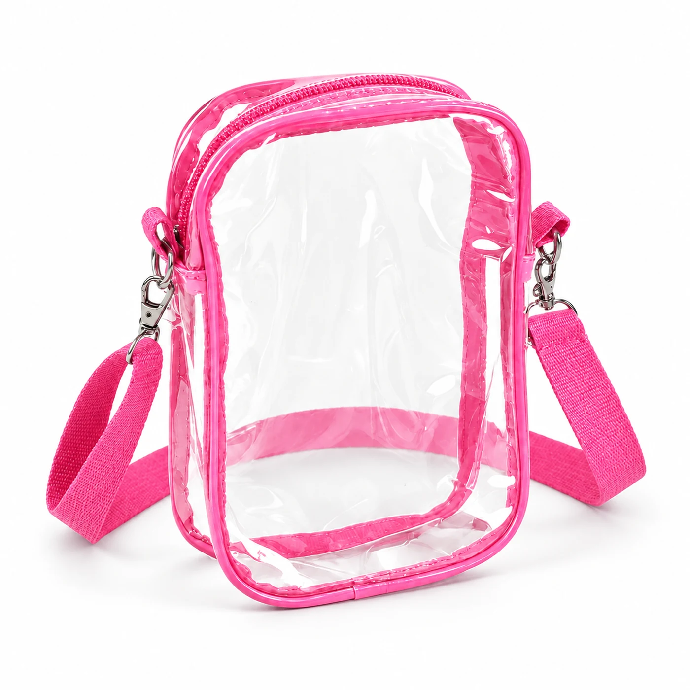 Clear PVC Crossbody Bag