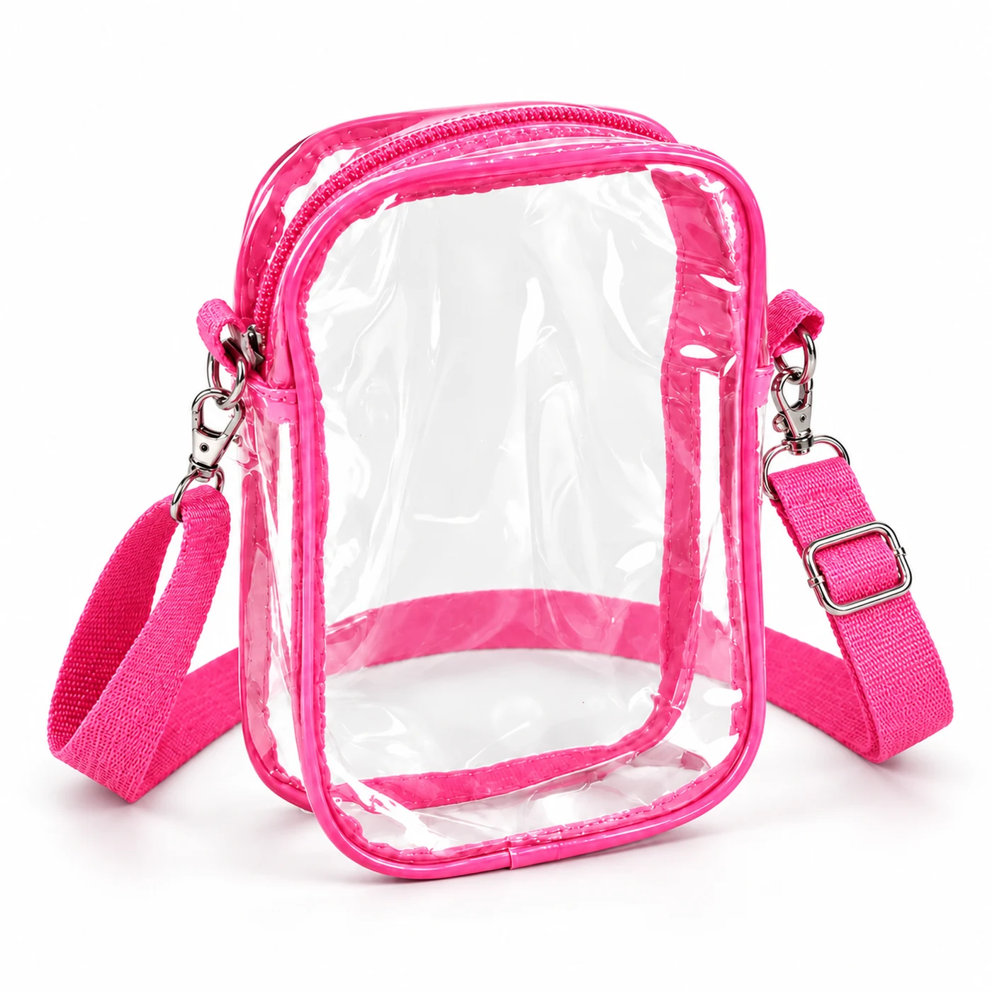 Clear PVC Crossbody Bag — product view